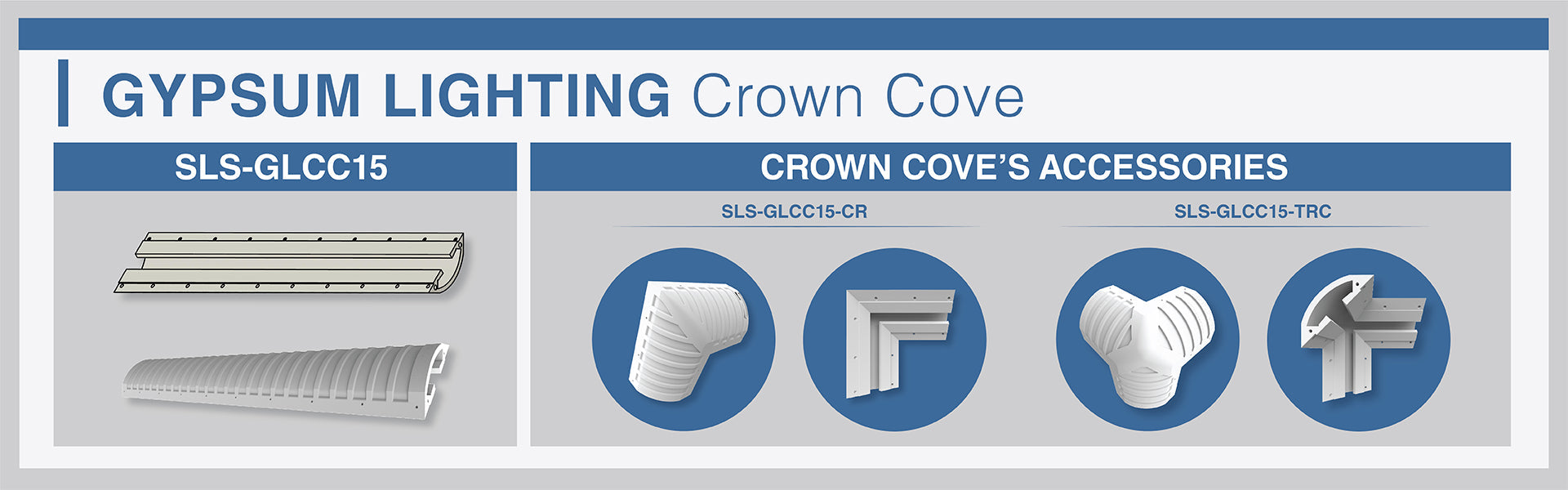 Gypsum Lighting Crown Coves