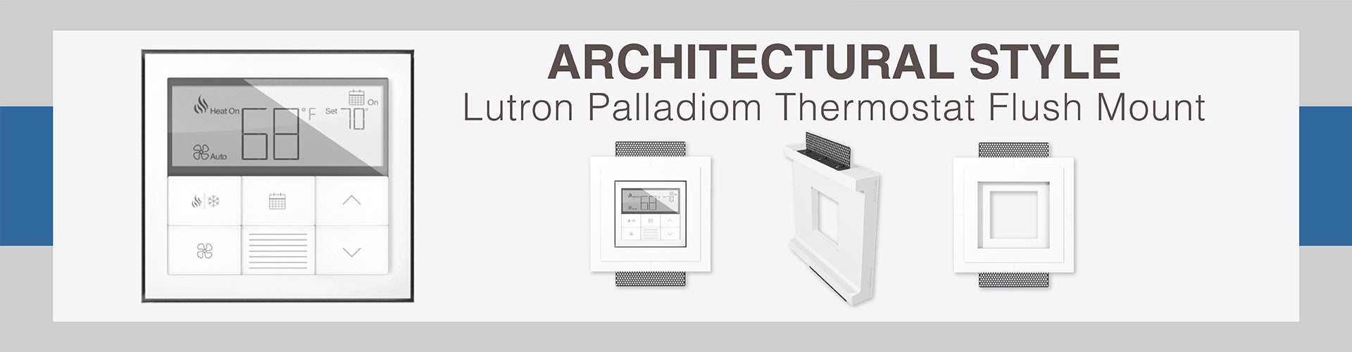 Lutron Palladiom Thermostat Mud-In Platform