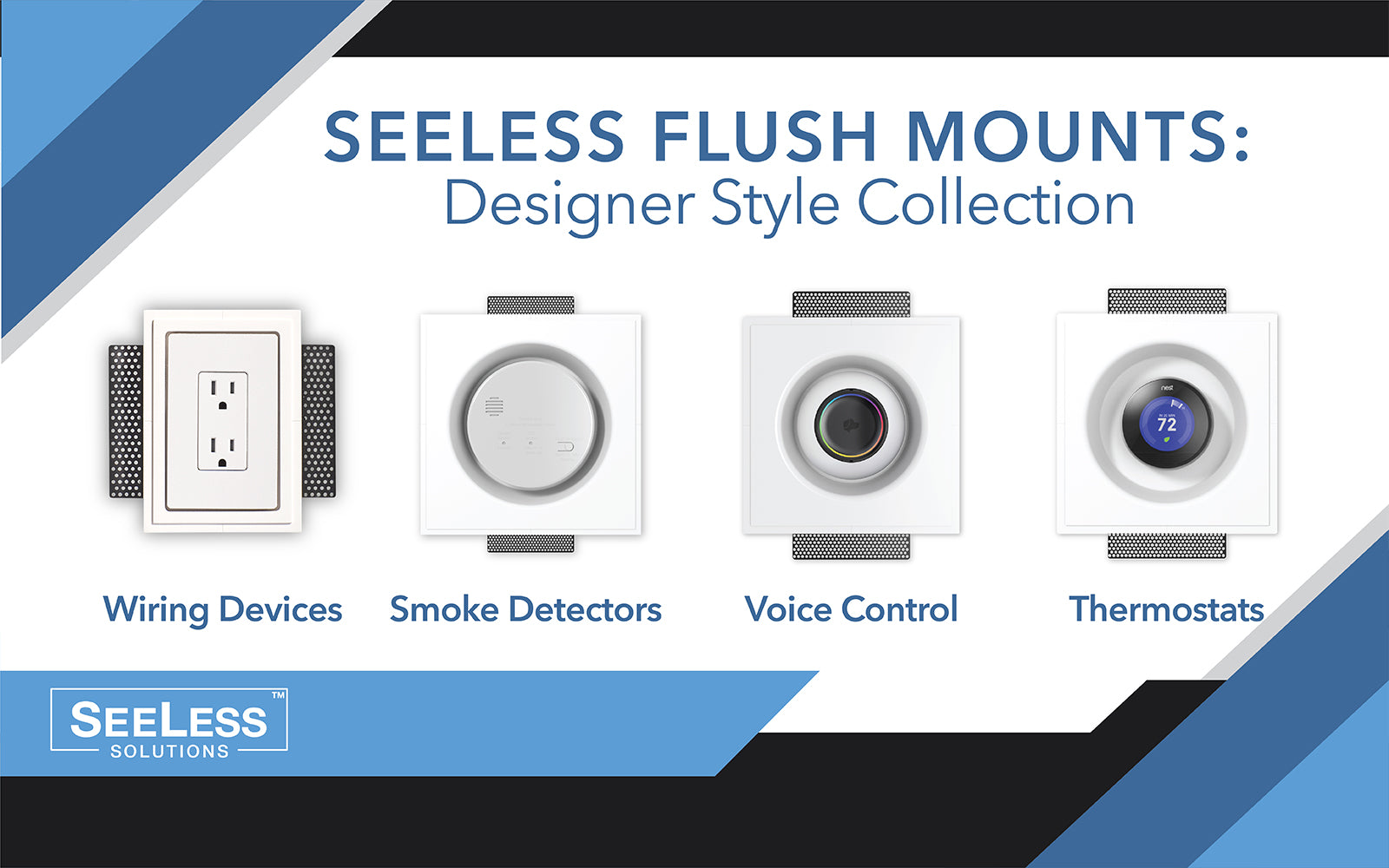 SeeLess Solutions Trimless, Seamless Flush Mounting Platforms