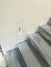 SeeLess Rectangular Step Light Mounting Platform. Modern Step Light Integration for Walls.