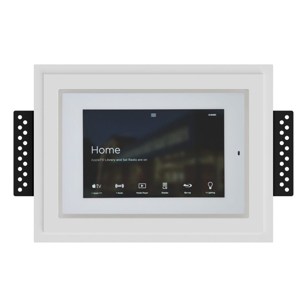 Savant 8 Inch Touch Panel Flush In Wall Mount | SeeLess