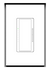 SLA-1G-125 One Gang Architectural Style Mount. One Gang Architectural Style In-Wall Plaster Mounting Platform, SLA-1G-125, tailored for modern minimalist interiors with a 1/8" reveal around Lutron devices.