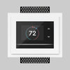 SeeLess Flush Mount for Crestron Horizon Thermostat SLA-TSHZ-062 Crestron Horizon Style Thermostat Mount. Architectural Crestron Horizon Style Thermostat In-Wall Plaster Mounting Platform, designed for an ultra-low-profile integration of the Crestron Horizon thermostat.