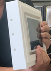 SLA-TPCT10-375 10&quot; Touch Panels Crestron 70 Series Mount. Sample item of the In-wall Plaster Mounting Platform for 10&quot; Crestron Touch Panels, emphasizing its seamless and functional design.