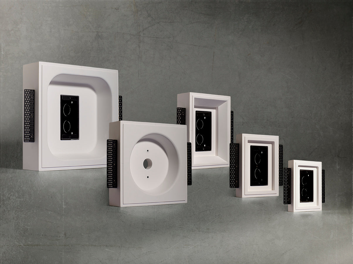 Gypsum Flush Wall Mounts - SeeLess Solutions