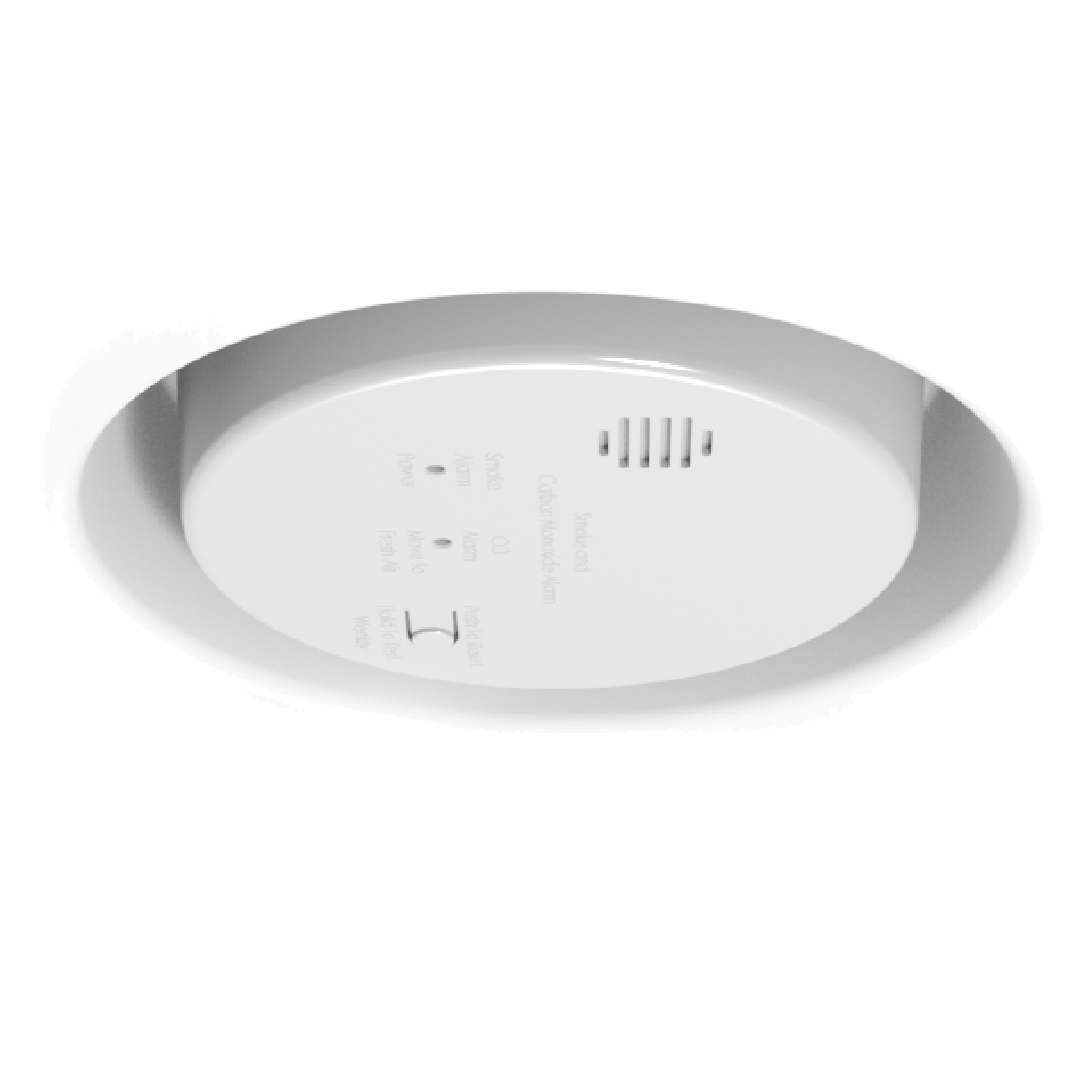 Did you know that smoke detectors don't actually read smoke?