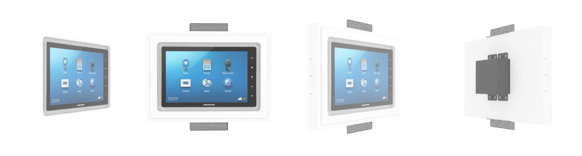 Flush Wall Mounts for iPads & Touch Panels