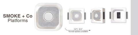 Plaster Flush Mount for Smoke Detectors - Shaped Nest Protect