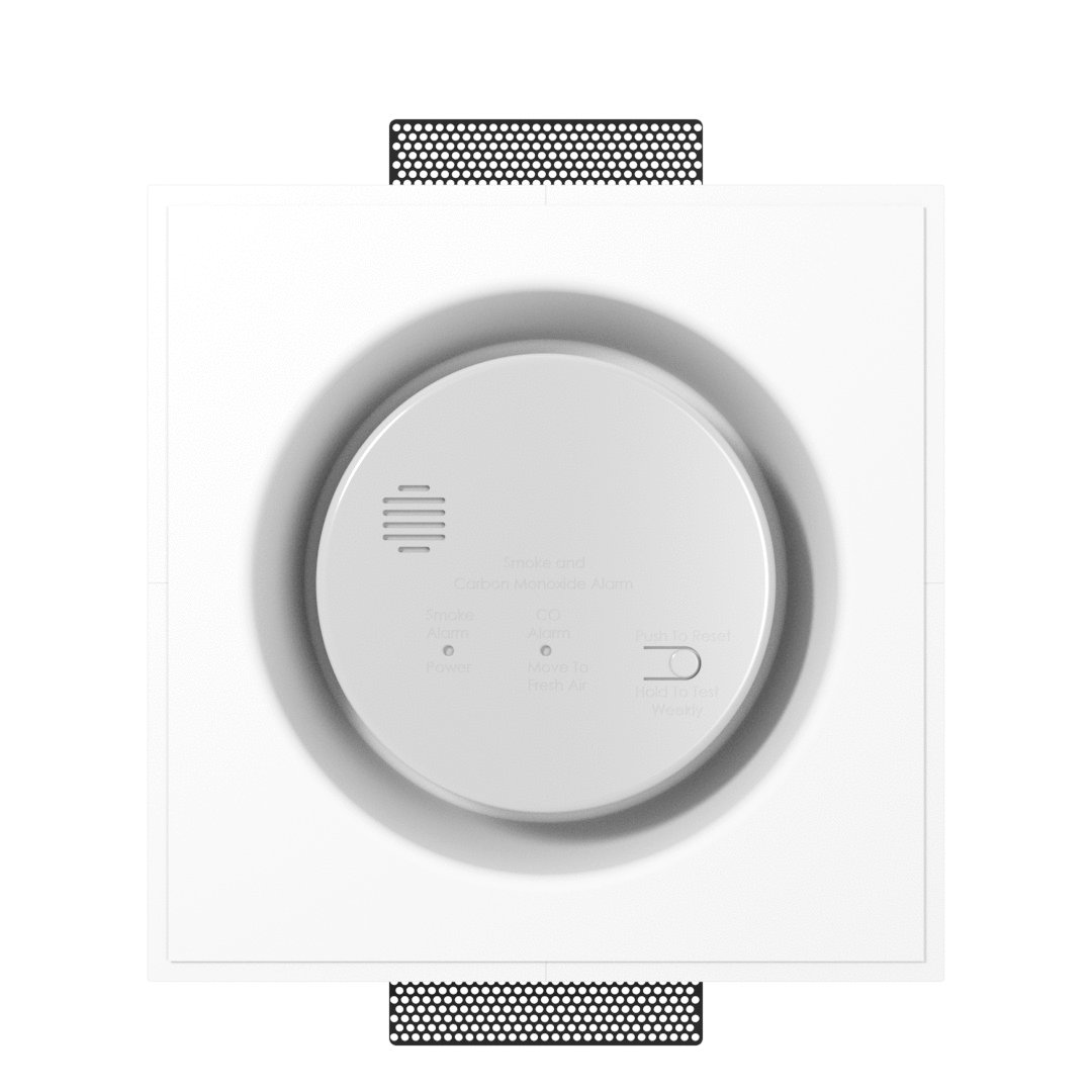 Flush Wall Mounts for Smoke Detectors: SeeLess Solutions