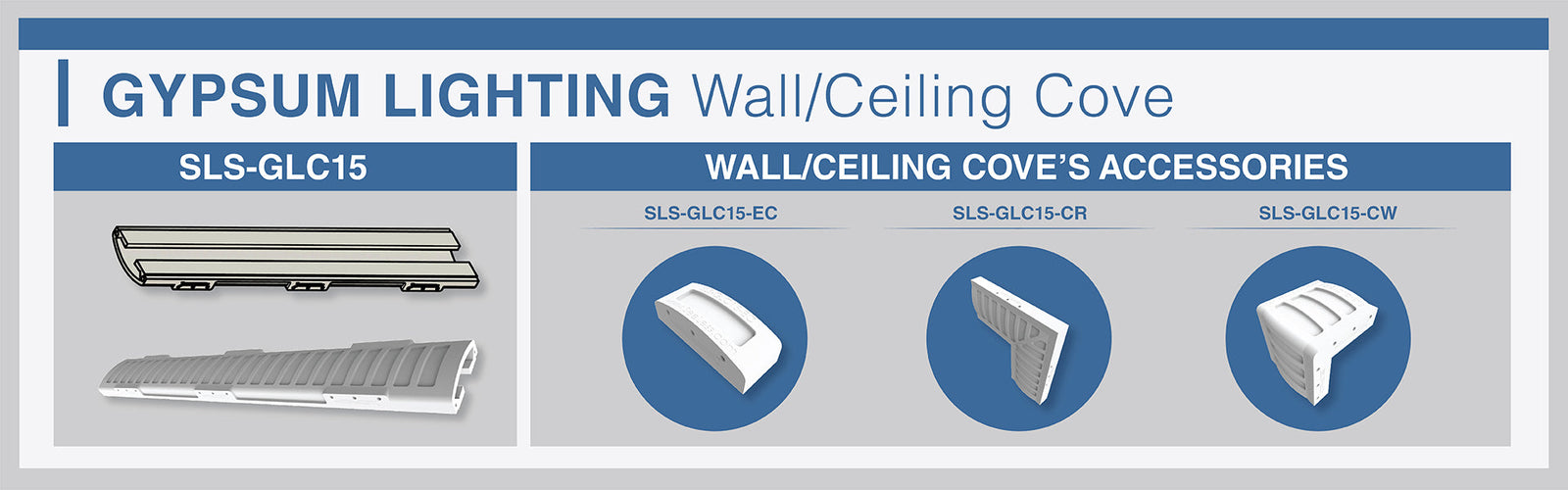 Gypsum Lighting Wall/Ceiling Coves