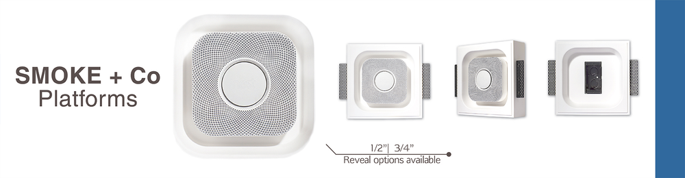 Seeless Flush Recessed Mud-In Solution for Nest Protect Smoke & CO 