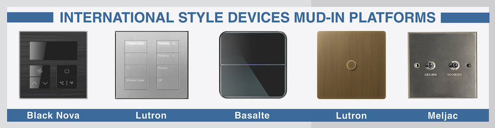 International Style Devices Mud-In Plaforms