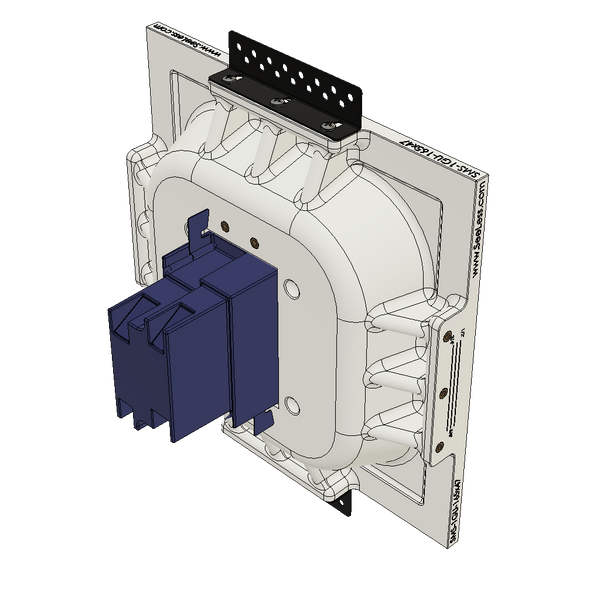 SMS-1GU-165x47 – Gentex Square Universal Single-Gang Ring Smoke/CO Sensor Platform
