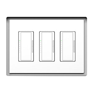 SLD-3G-250 Three Gang Designer Style | Flush In-Wall Mount