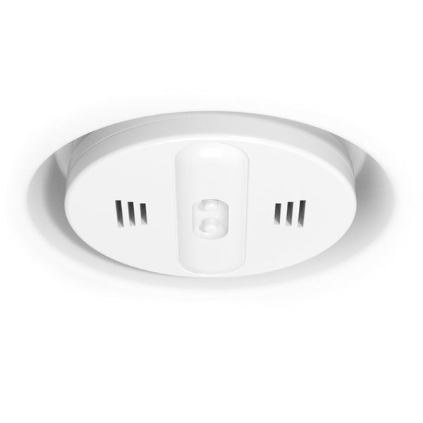 SLK-SMRI4-500 SeeLess In-Wall and In-Ceiling Round Smoke and Sensor Plaster Mounting Platform with Universal 1 Gang Adapter Ring. Perfect Integration for Home and Commercial Applications. Streamline Your Space with In-Wall and In-Ceiling Mounting Platform. Enhance Safety Systems with SeeLess Universal Flush Mount. Optimize Space with Versatile Smoke & Sensor Mounting Solution.