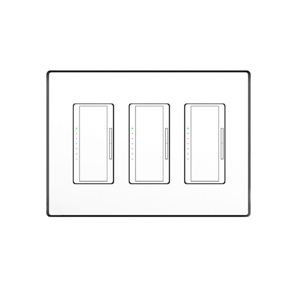 SLD-3G-062 Three Gang Designer Style | Flush In-Wall Mount