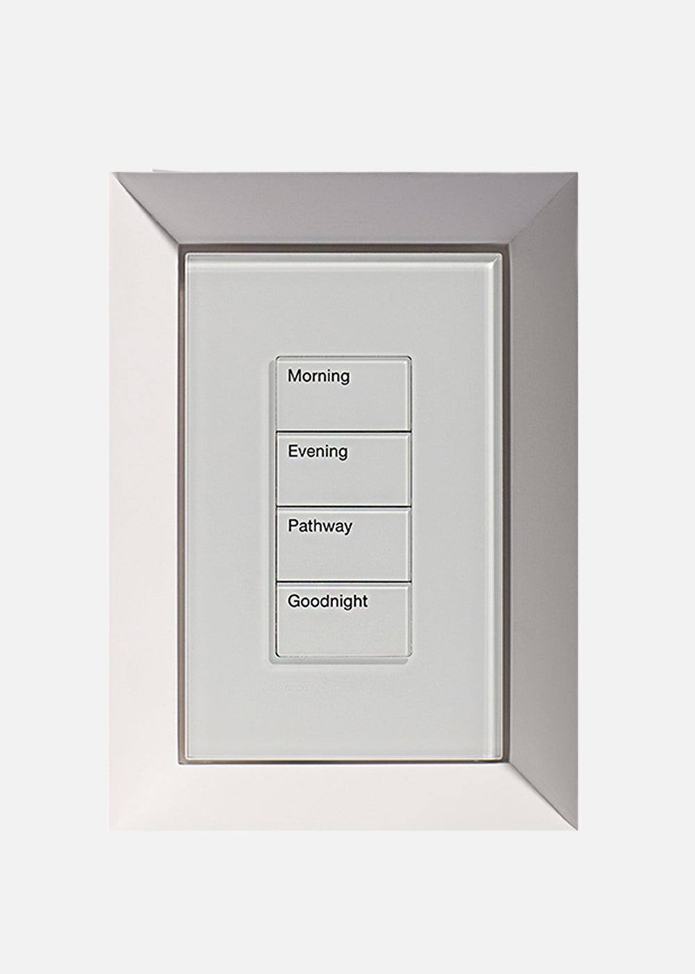 SLAB-1GR-062. SeeLess Architectural Bevel Style One Gang In-Wall Plaster Mounting Platform. Enhanced Compatibility with Non-Metallic Back Boxes. Modern Aesthetic with a 1/16&quot; Reveal around Devices.
