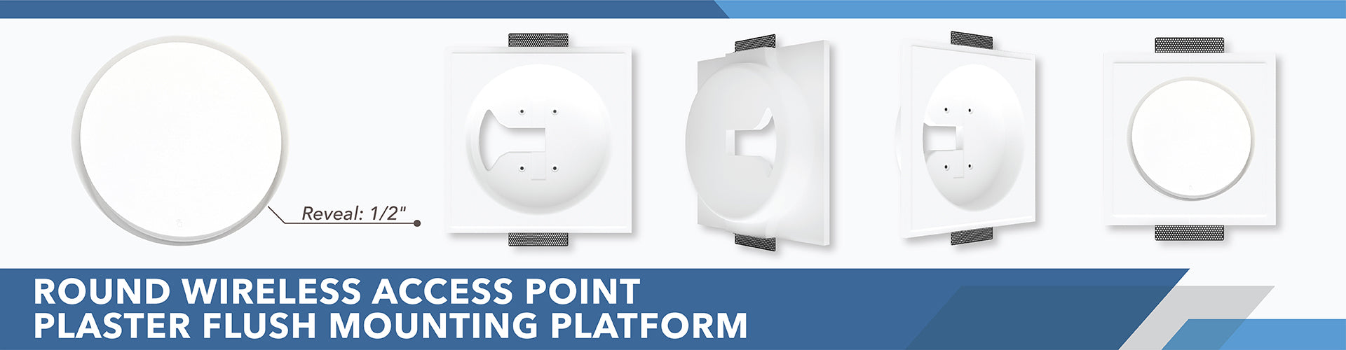 SeeLess araknis round access point mud-in mounts
