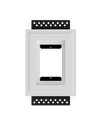 SLA-1GU-062 Architectural Style Universal Flush Mount With 1-Gang Adapter Ring