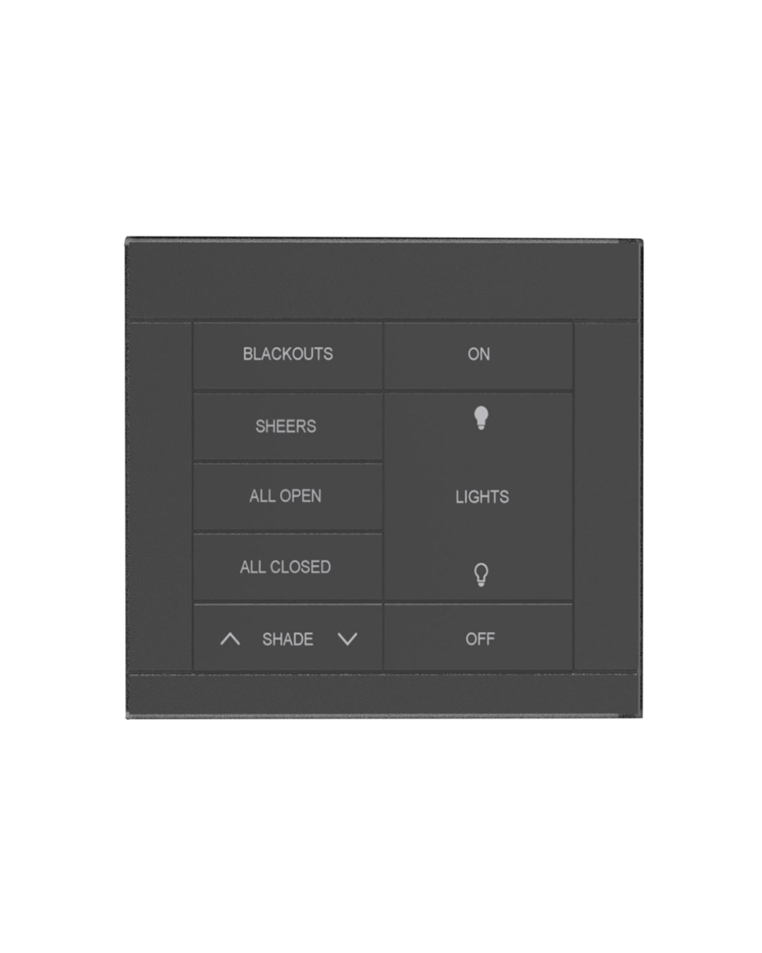 SLA-2GHZ-062 Two Gang Crestron Horizon Architectural Style | Flush In-Wall Mount