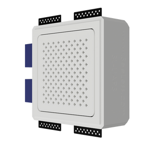 Minimalist gypsum access point mount with small base – perfect for low-profile installations