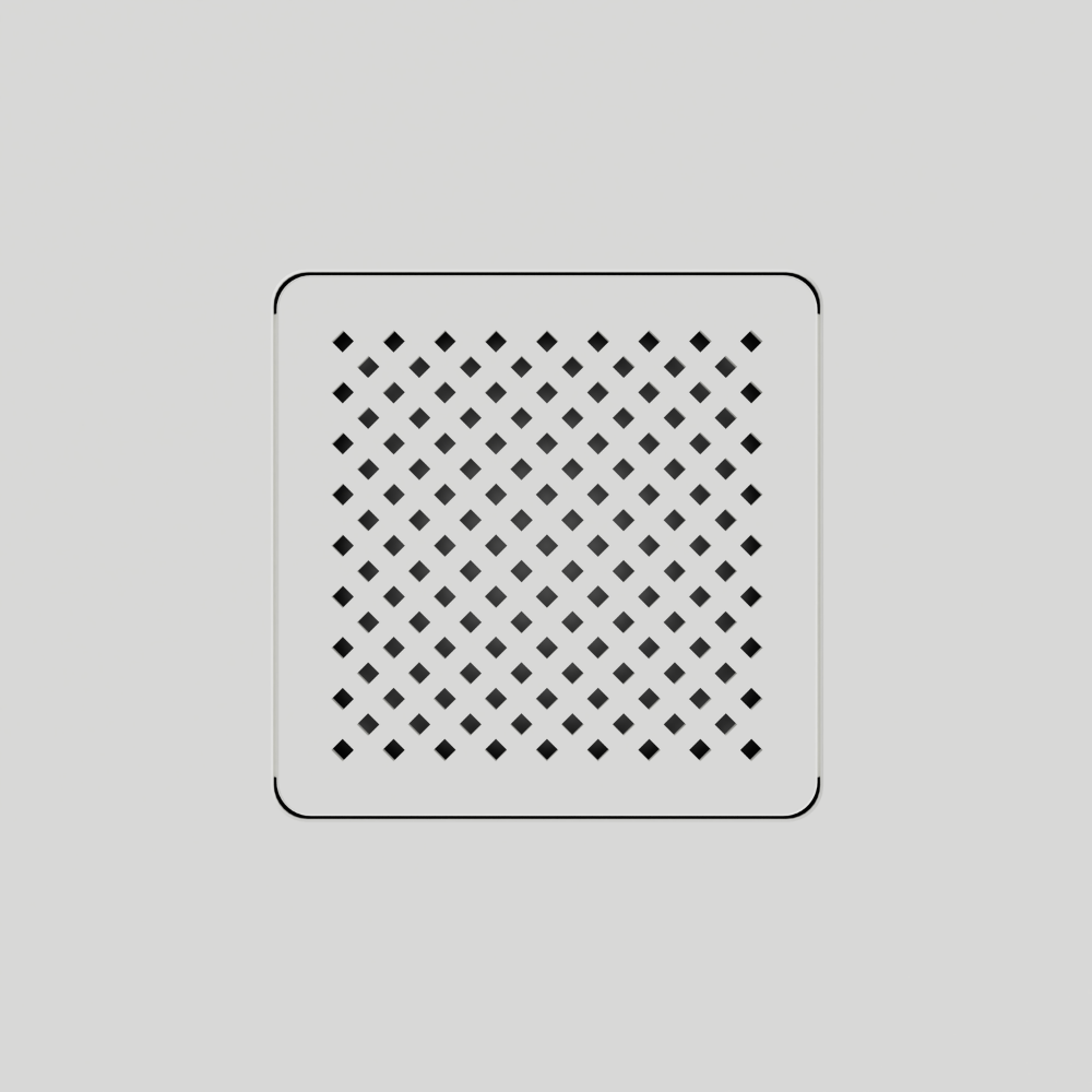 Universal access point wall mount with trimless design – SeeLess small base model