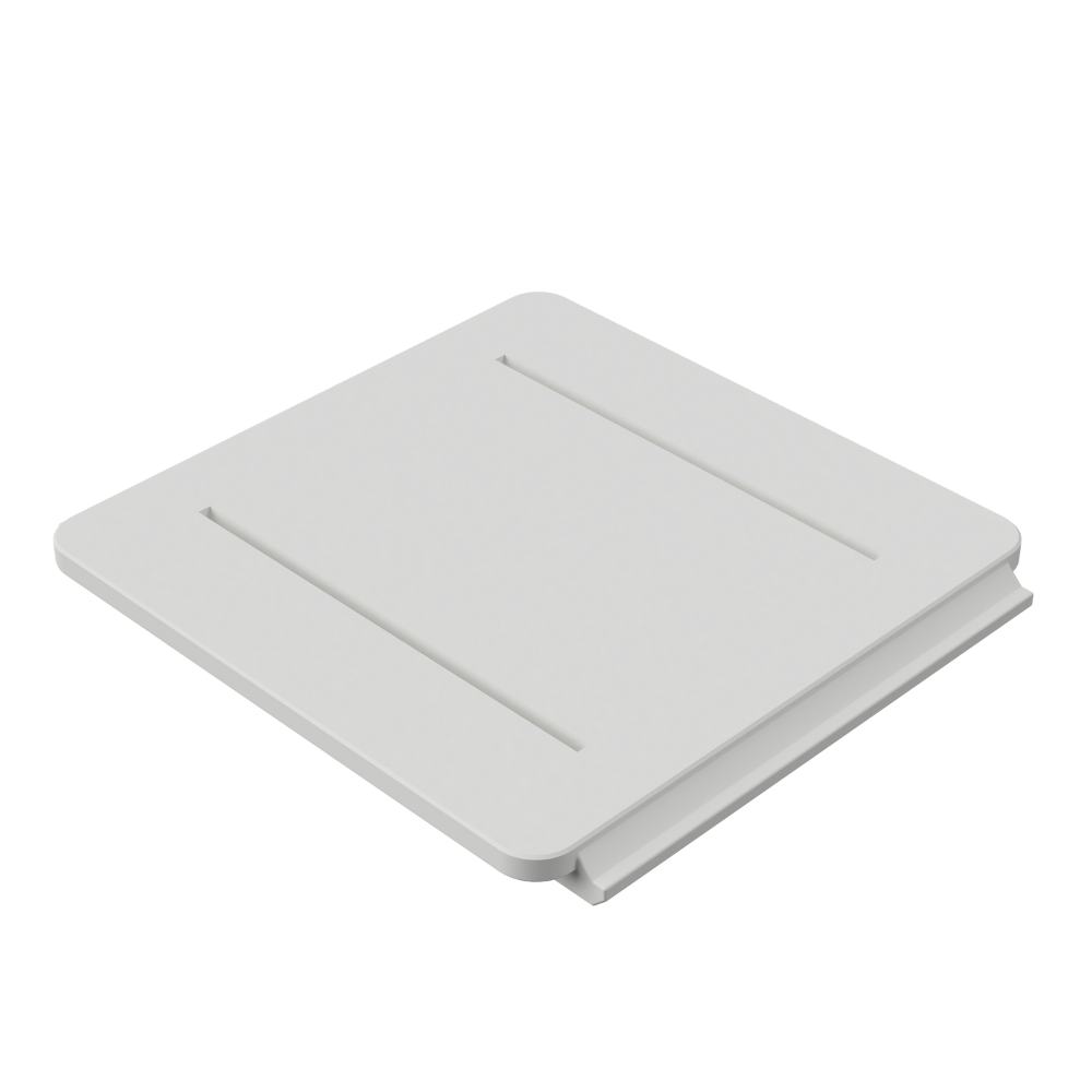 SL-UAPS-T200 linear design trim cover with diamond pattern for small universal access point flush mount