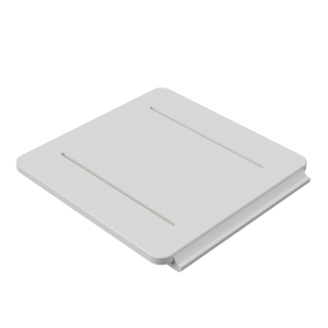 Sophisticated diamond-patterned trim cover for SL-UAPS small universal access point in-wall mount