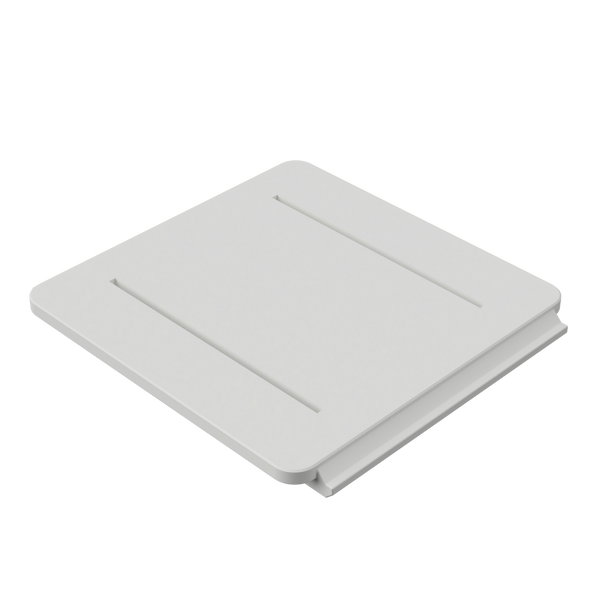 Sophisticated diamond-patterned trim cover for SL-UAPS small universal access point in-wall mount
