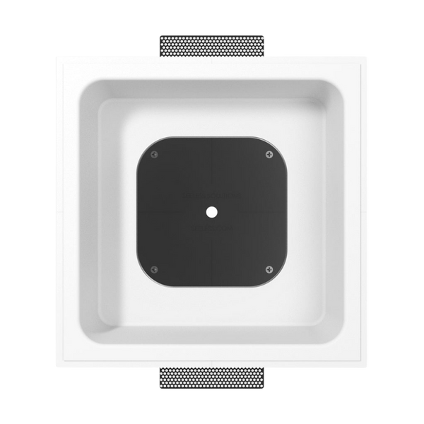 Close-Up of SLW-APL Apple TV Remote Mount with Smooth Gypsum Finish