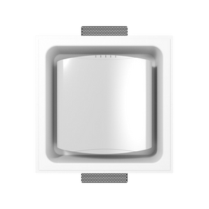 Small wireless access point flush in-wall mount front view