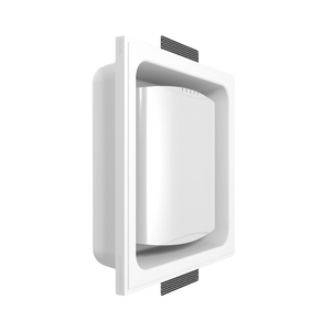 Small Trimless Plaster Platform for Ceiling-Mounted Ruckus Access Points – Seamless Aesthetic