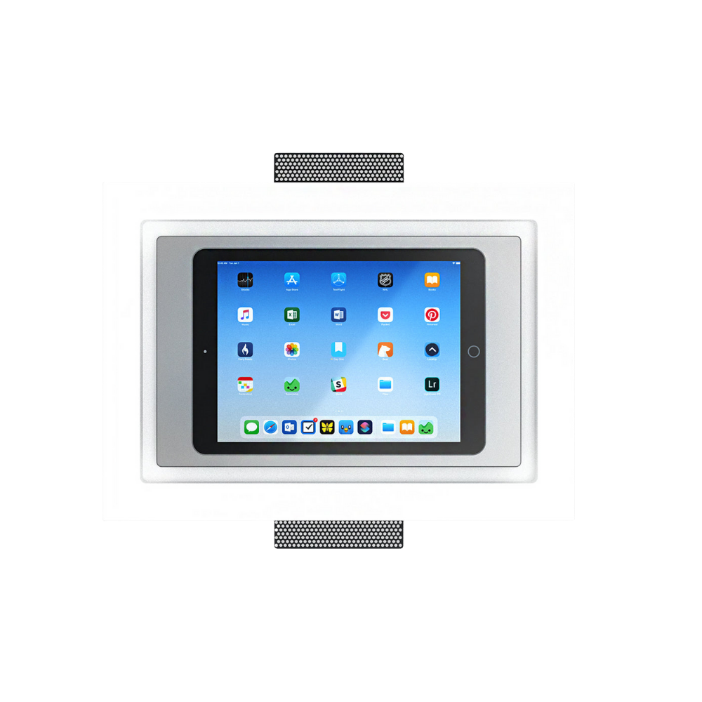 SL-IPCPL-375 recessed mount – modern designer-style platform for large iPad