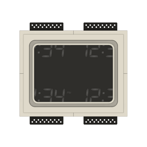 Seamless iPad flush mount, model SL-IPCPL-375 – embedded wall solution