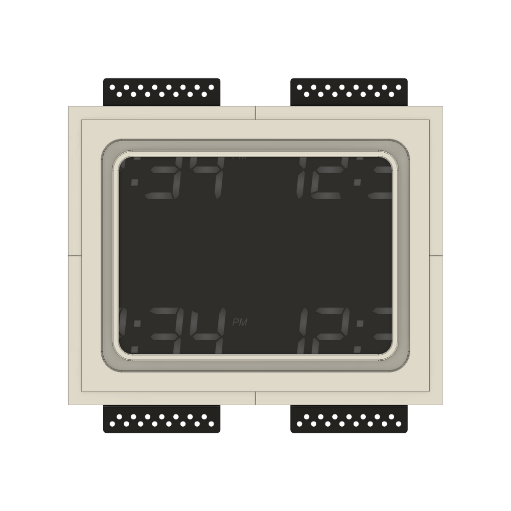 Seamless iPad flush mount, model SL-IPCPL-375 – embedded wall solution