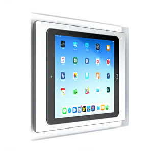 Small iPad flush mount platform, SL-IPCPS-375 – shown installed in drywall