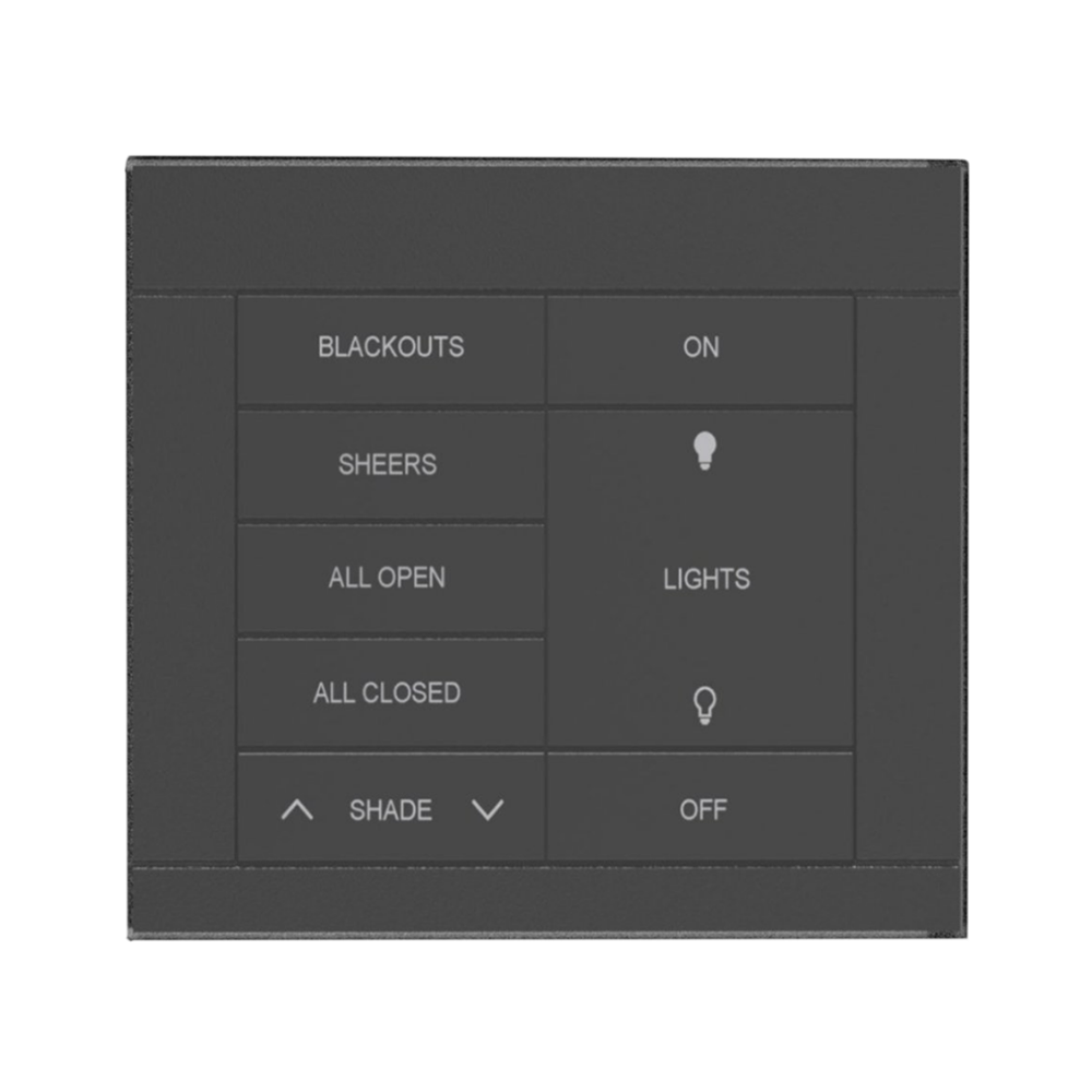 Architectural-style recessed platform with sharp square corners for a sleek finish