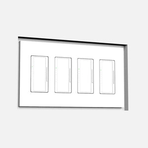 Compatible with Decora-style devices and Lutron Architectural faceplates
