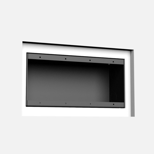 Includes hardware and junction box for easy installation on 5/8" or 1/2" drywall