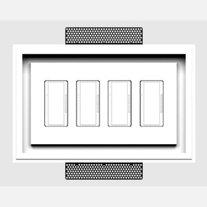 Paintable level five plaster finish for a refined and customizable appearance