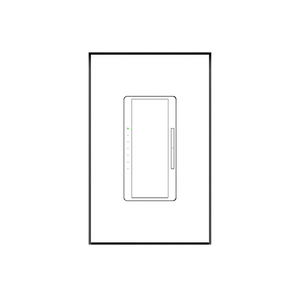 Single-gang mount platform compatible with Lutron New Architectural Style devices