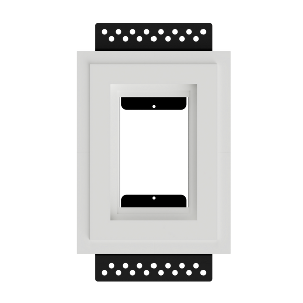 SLA-1GU-062 Universal In-Wall Mount – Architectural Style with Sharp Corners