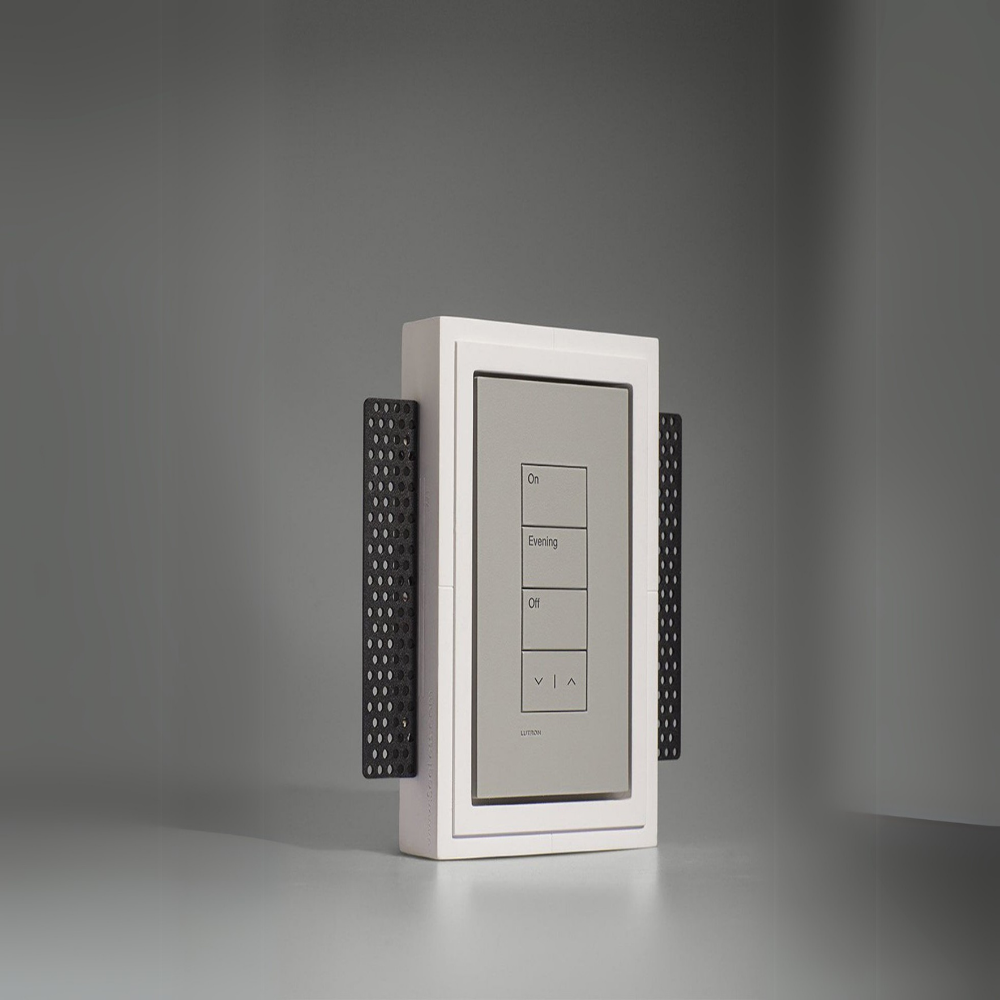 Paintable architectural-style in-wall mount for Decora-style devices