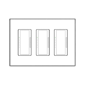 Architectural flush mount designed for modern interiors with clean wall geometry