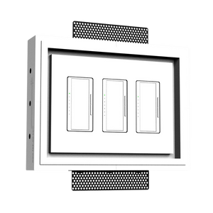 SLA-3G-250 Three Gang Architectural Style | Flush In-Wall Mount