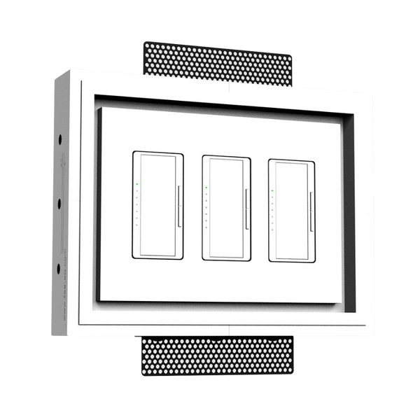 SLA-3G-250 Three Gang Architectural Style | Flush In-Wall Mount