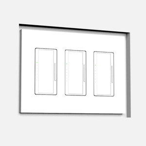 SLA-3G-250 Three Gang Architectural Style | Flush In-Wall Mount