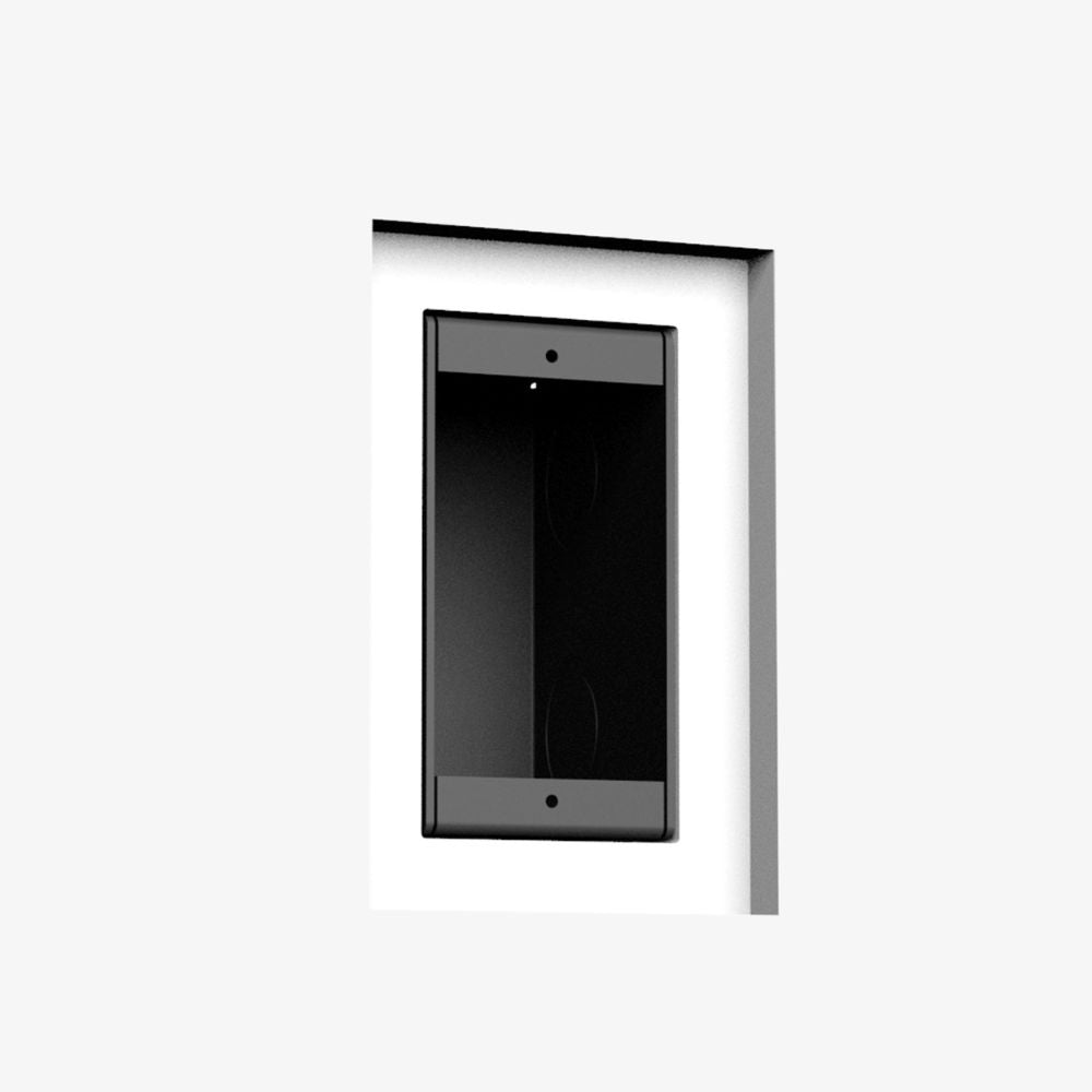 Flush mount designed for Lutron New Architectural Style single-gang devices