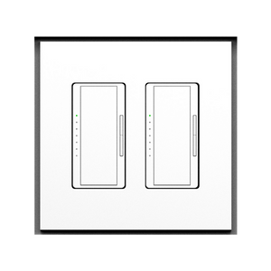 SLA-2G-062 Two-Gang Architectural Style Flush Mount Platform with Sharp Corners