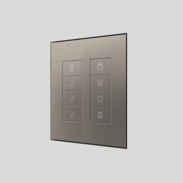 Versatile 2-gang universal mount for low-voltage and standard wiring setups